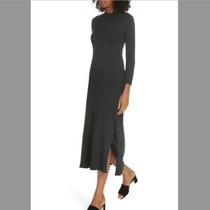 NEW Theory Rib Flounce Dress